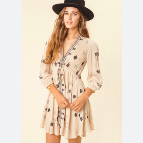 Free People Dresses & Skirts - Free People Star Gazer dress in neutral size: S